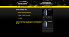Desktop Screenshot of millennium-tyres.co.uk